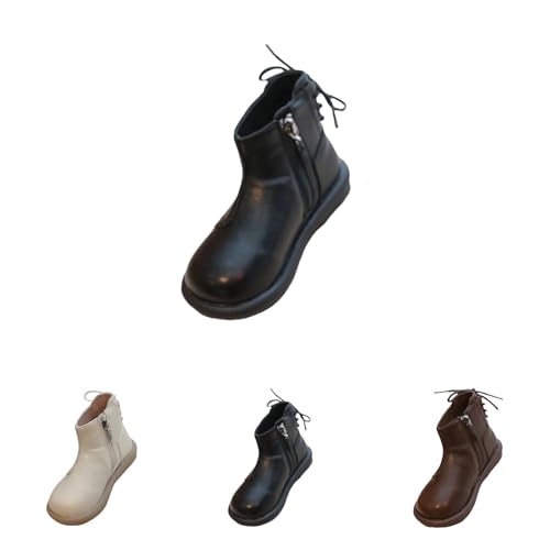 Toddler Girls Boys Water Proof Ankle Boots High Top First Walking Soft Sole Anti-Slip Flat Girls Mad Scientist Boots2