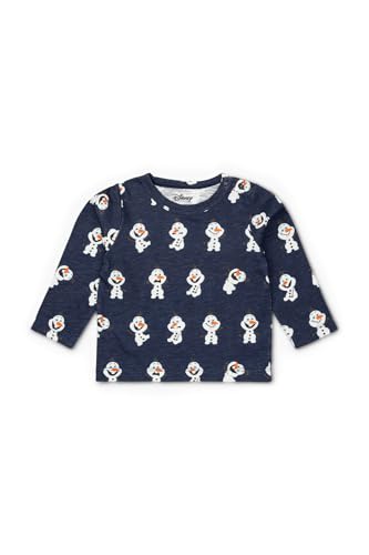 MONICA + ANDY Toddler Long Sleeve Crewneck T Shirt Size 3T Disneys Frozen Olaf 100% Organic Toddler Clothes for Girls and Boys Sustainable Super Soft Fabric Sizes for Kids Toddlers & Infant