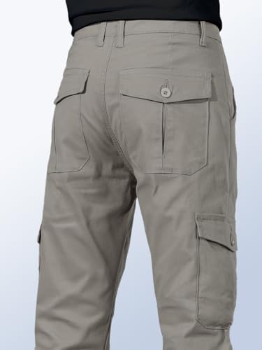 Image of TOPLOT Men's Cargo Pant | Multi-Pocket Functional Design | Durable Build with Comfortable Fit | Utility Style for Everyday Wear | Easy Movement Structure | Casual, Outdoor Activities & Travel (5212)