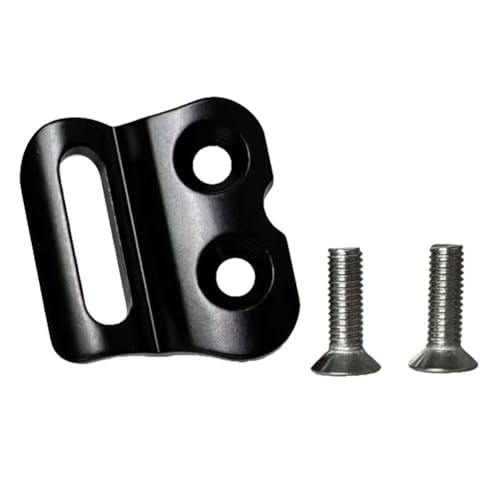 [SPECIFICHE SU CUI PUOI FARE AFFIDARE] Con una distanza centrale di 16 mm tra i due fori per le viti, questo pomello del cambio nero viene fornito con 1 occhiello del cambio e 2 viti.