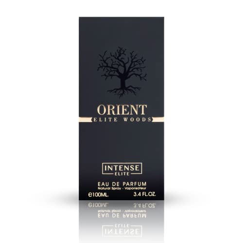 Orient Elite Woods For Men Edp - Eau De Parfum 100Ml(3.4 Oz) I Clove, Saffron, Rose, Patchouli, Benzoin, Leathery I Perfume, Oud Perfume, Perfumes For Men, Men's Fragrances, Fragrance, Men's Eau De Parfum I By Intense Elite #TOP3