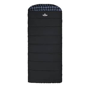 TETON Sports Bridger Canvas Sleeping Bags – Finally, Stay Warm Camping; for Adults and Built to Last