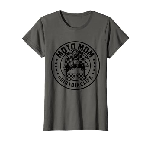 Motocross Moto Mom Dirt Bike Motorcycle MX Racing T-Shirt