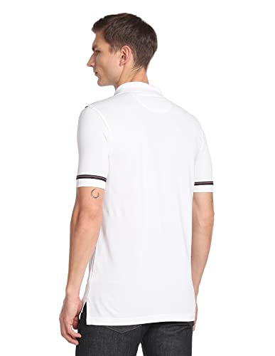 Image of Arrow Sports Men's Solid Regular Fit Polo Shirt