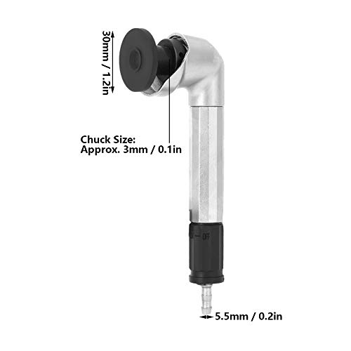 Amoladora angular neumática de 90 grados con pinza de 3mm de alta precisión 2