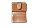 Michael Kors MK Charm Small Tab Compact Pocket Wallet, Gold-Tone Hardware/Brown/Acorn