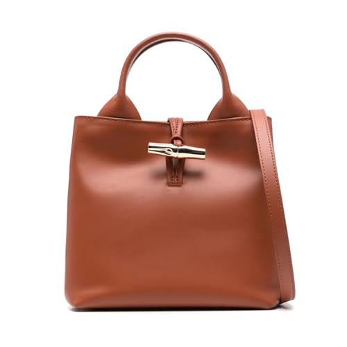 Bucket Bags for Women,Leather Crossbody Bag,Trendy Vintage Shoulder Bag,Top-Handle Purses with Zipper,Travel Work