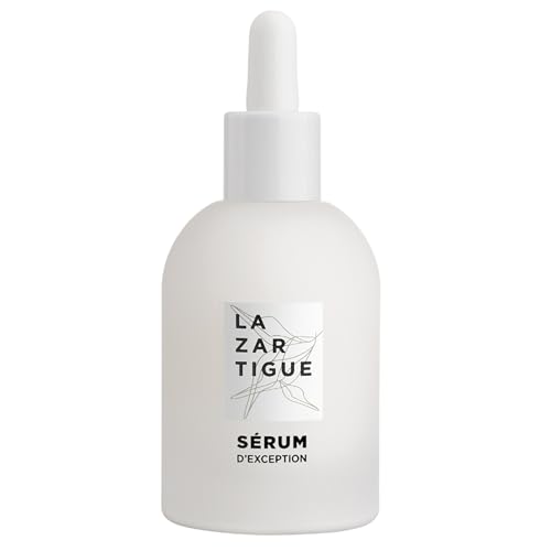 LAZARTIGUE SERUM D'EXCEPTION - Heat Protection Hair Serum, Lightweight for All Hair Types. Shields, Hydrates, Seals Split Ends & Tames Hair. Vegan, Sulfate, Silicone Free, 50ml