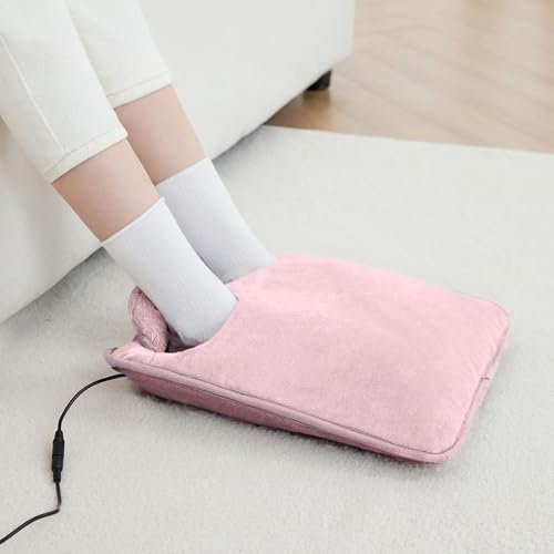 Coussin chauffant USB en velours de qualité supérieure avec arrêt automatique