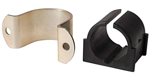 ZSI 021M026 Electro-Galv Cushion Clamp, 1in Pipe, Omega Series