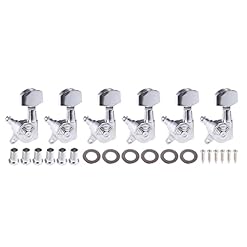 Lot de 6 accordeurs de verrouillage de guitare 6 L 3R + 3 L 1:18 pour clés mécaniques pour guitare électrique SG, chevilles de verrouillage, boutons de machine, chevilles de guitare acoustique - Les Beatles, Paul McCartney, John Lennon, RIngo Starr, George Harrison Lot de 6 accordeurs de verrouillage de guitare 6 L 3R + 3 L 1:18 pour clés mécaniques pour guitare électrique SG, chevilles de verrouillage, boutons de machine, chevilles de guitare acoustique – Image 3