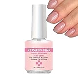 Nail Strengthener, Nail Hardener for Weak Nails, Quick Dry Smoothing Nail Strengthener for Damaged Nails & Nail Growth Support, Keratin Nail Care with Vitamin E, 15ml