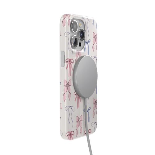 Casely iPhone 15 Pro Case | Coquette Girlie | Pastel Bows | Compatible with MagSafe | Classic Ultra Slim Design by Casely - Used condition - Image 5