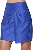 TheMogan Women's Basic Stretch Cotton Foldover Waistband Bodycon Tube Mini Skirt