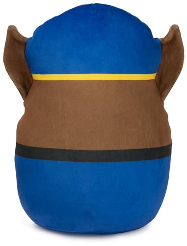 Paw Patrol - Gund - Pat Patrouille - Chase Taille 30 cm - Peluche Chien - Lavable en Surface - Pat Patrouille Jouet Premier Age - Peluche Bébé - Jouet Bébé 1 an et +
