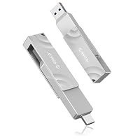 ORICO 512GB Externe Festplatte SSD mit USB-A & USB-C, Lesen bis zu 1050MB/s – Ansicht 1