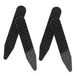 Baleines de col pour chemises habillées homme : la fibre de carbone est résistante à la rouille et à la corrosion, garantissant ainsi la durabilité de l'aspect des baleines de col