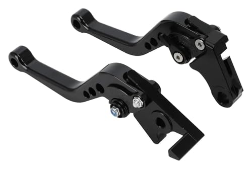Palancas de freno y embrague para MSX125 Grom125 2013-2022 en color negro ajustable