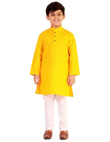 Image of Pro Ethnic Style Developer Boys Kurta Pajama Set | Traditional Ethnic Wear| Cotton | Striped | (S-182)
