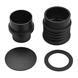 Tramoggia for caffè in lega di alluminio, tramoggia monodose con soffietto in silicone di ricambio for macinacaffè Eureka for Atom