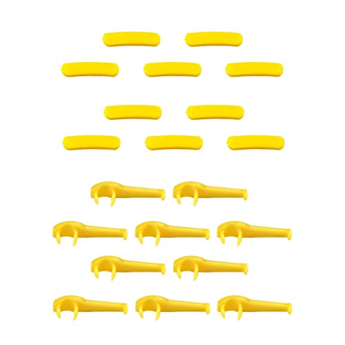 SDENSHI 10 Pièces Démonte Pneu Changeur de Machine Mont Demount Canard Tête Accessoires de Changement de Pneu Protecteur