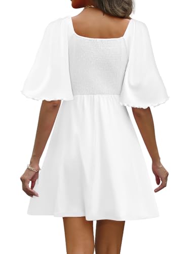 Image of MixShe Summer Dresses for Women 2026 Elegant Classy V-Neck Dress S-XXL