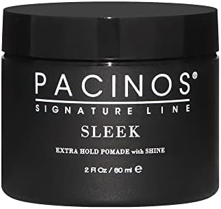 Pacinos SLEEK High Shine Flexible Pomade for Men (2 oz)