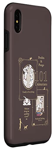 Coque iPhone XS Max Disney 101 Dalmatians Perdita & Pongo - 3