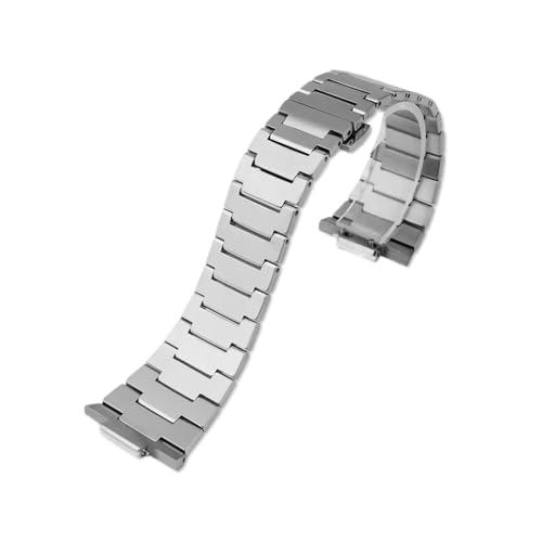 Correa de acero inoxidable para Tissot PRX 40mm color plata