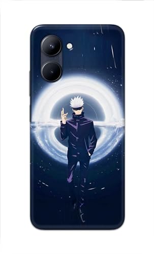 Image of Printed Hard Back Cover for Realme C33 Back Cover (Popular Anime Character -J2) -190724(EA)