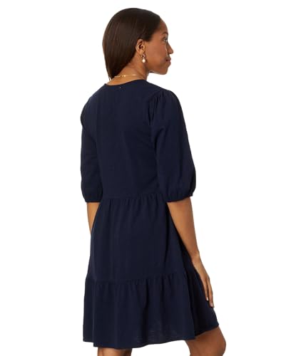 Image of NIC+ZOE Elbow Sleeve V-Neck Dress