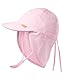 FURTALK Baby Kleinkind Sonnenhut UPF 50+ UV-Schutz Mädchen & Jungen Sommer Kappe Kinder Strand Mütze mit Verstellbarer Kinnriemen und Halsklappen