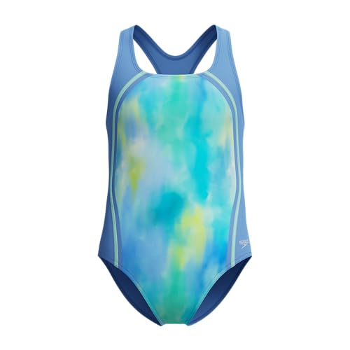 Image of Speedo Girls Printed Sport Splice