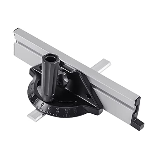 Uonlytech Precision Miter Gauge Fence for Woodworking