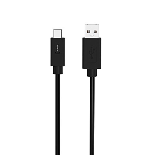 Tronsmart USB-C to USB-A Cable with 56k Resistor for LG G6, ChromeBook Pixel, Google Pixel / Pixel XL,Galaxy S8 S8+， Nexus 5X / 6P ,Note 8 (6 Feet, Black)