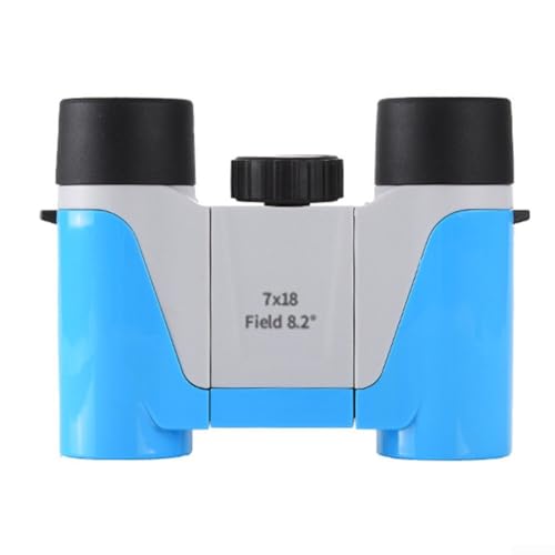 DAZZLEEX Fernglas HD High Power Kinderteleskop Low Light NightVision Mini Portable Outdoor Viewing für Outdoor-Abenteuer, Vogelbeobachtung (Blau)