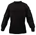 Rothco Combat Shirt, Black, Medium
