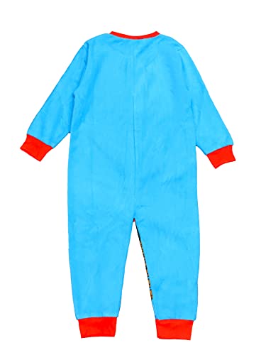 Thomas & Friends Boys Thomas the Tank Engine Onesie, Sleepsuit, All in One Pyjamas, Blue Age 2-3 Years - Image 3