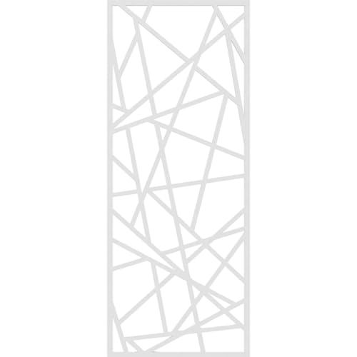 Image of 23 3 /8 inchW x 59 3 /8 inchH x 3 /8 inchT Conway Decorative Fretwork Wall Panels in Architectural Grade PVC
