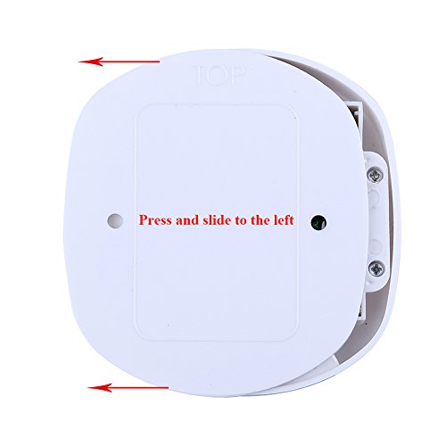 Trurendi Modern Cool Led Sensor Motion Activated Bathroom Toilet Night Light White #TOP4