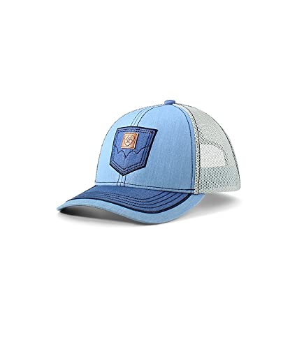 Casquette de baseball en maille bicolore avec patch brodé Ariat taille unique femme
