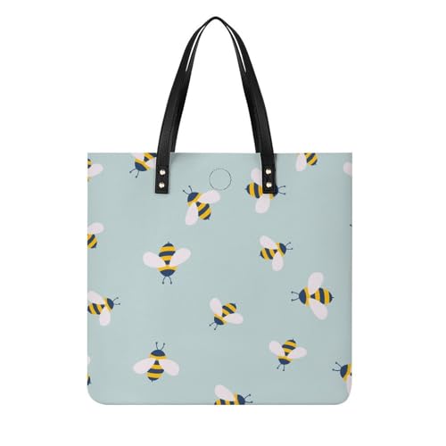 Sac bandoulière Abeille tote bag femmes idéal pour vos sorties de voyage et journées shopping