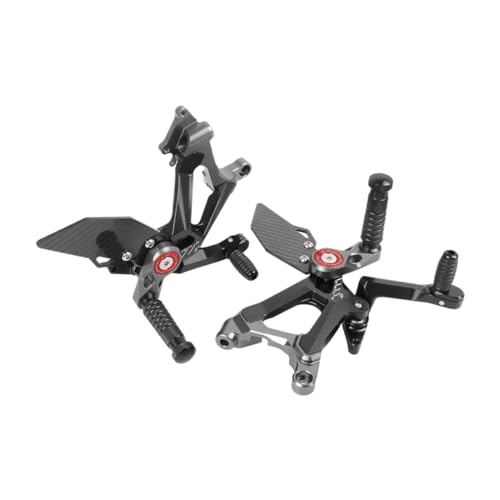 Repose-pieds arrière moto en aluminium taillé dans la masse pour Ducati Streetfighter V4