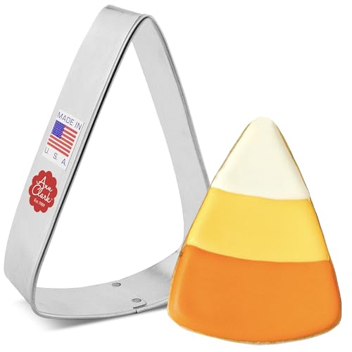 Triangle Wedge Cookie Cutter, 3.68' Made In Usa By Ann Clark Cookie Cutters