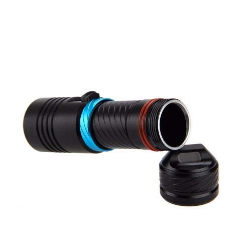 Lanterna Mergulho Cree T6 Recarregável à Prova Dágua 100m GB601