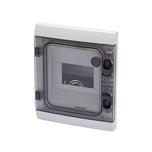 Caja Modular empotrar Gewiss 48 con puerta para reformas de salón y ocultación de cables 2