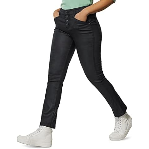 Street One Damen A375795 Boot Cut Hose Cover