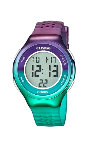 Calypso Reloj Unisex K5841, Verde, Morado K5841/2