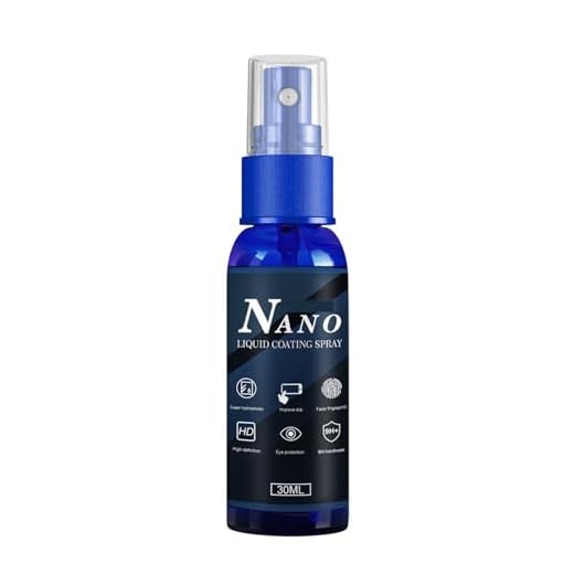 Rurunklee Displayschutz-Spray, 30 ml, Anti-Fingerabdruck, hohe Empfindlichkeit, Beschichtungsmittel, Spray, langanhaltendes Bildschirmreiniger-Spray für Handys, Fernseher, Laptops, Monitore und