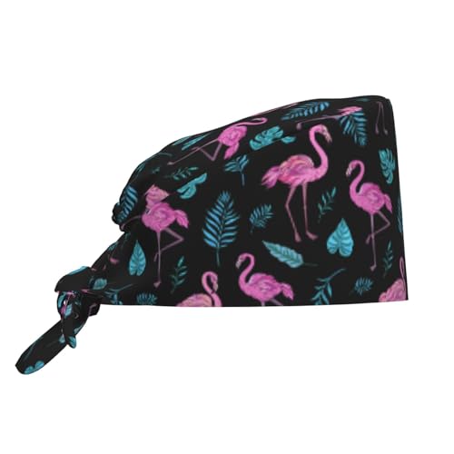 Image of Breathable Working Cap with Adjustable Sweatband Scrub Cap for Men /Women